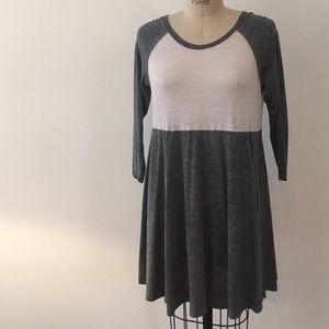 Free People Baseball Style Swing Dress